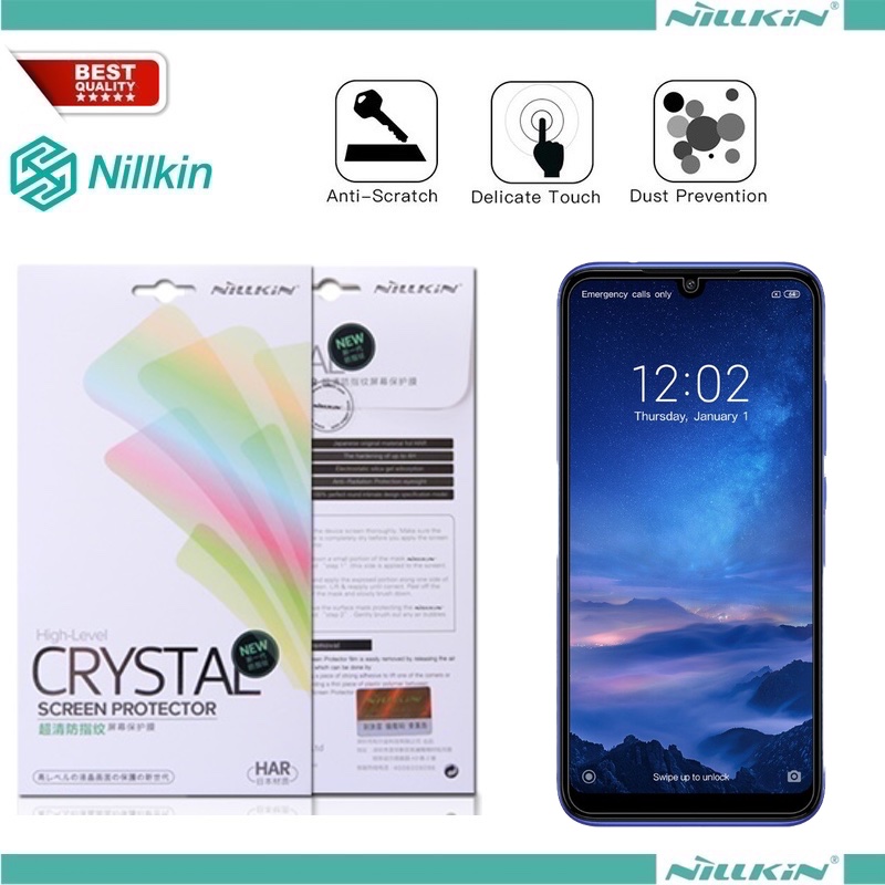 Ekrano plėvelė Nillkin crystal serijos (REDMI 7) Ekrano plėvelė Nillkin crystal serijos (REDMI 7)